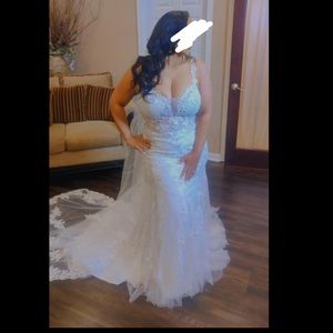 Casablanca Bridal wedding dress
